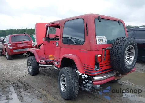 1989 Jeep Wrangler / Yj Islander z USA, uszkodzony, nr VIN 2J4FY39M9KJ114493